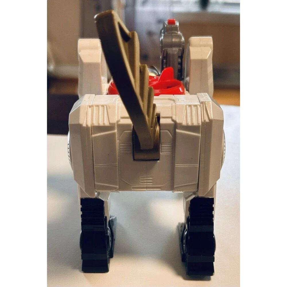 Imaginext Power‎ Rangers White Ranger Tiger Zord & Blue Ranger Triceratop Zord